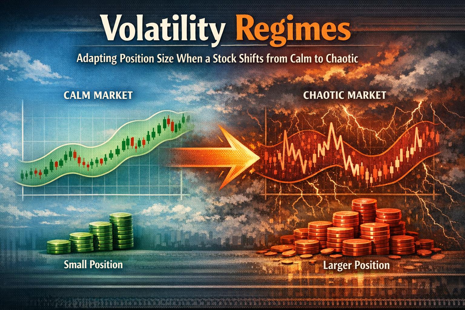 Volatility regimes: adapting position size when a stock shifts from calm to chaotic