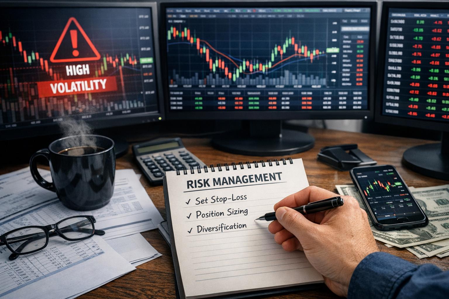 How to Manage Risk When Trading High-Volatility Stocks