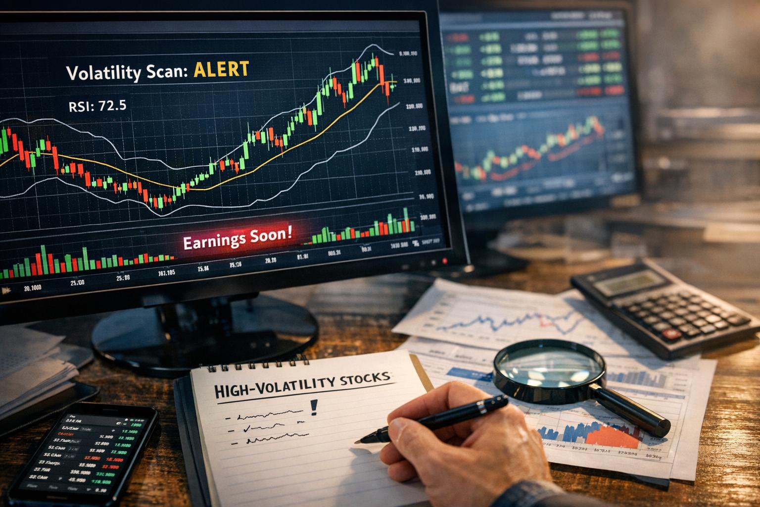 How to Spot High-Volatility Stocks Before Major Price Movements
